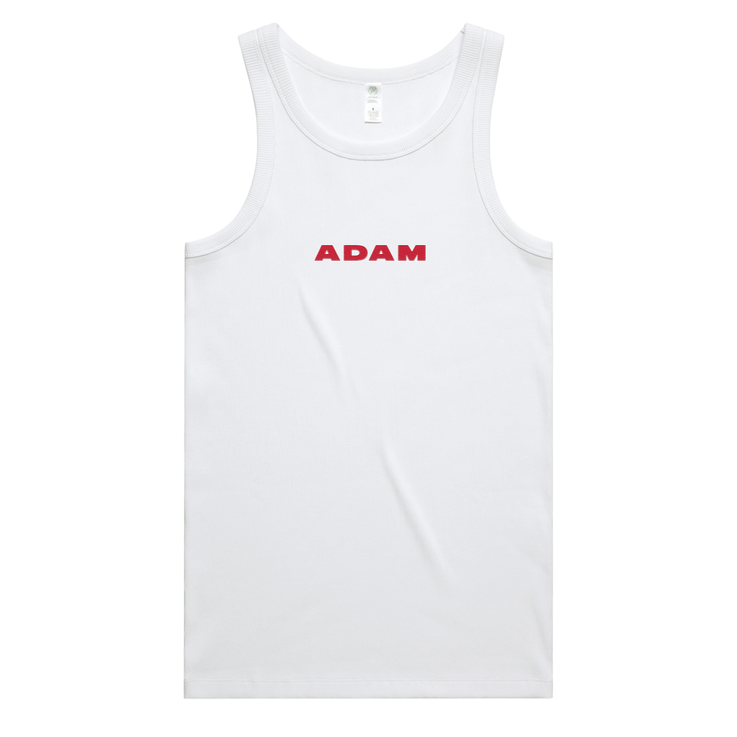 ADAM Logo Classic Tank Top (White)
