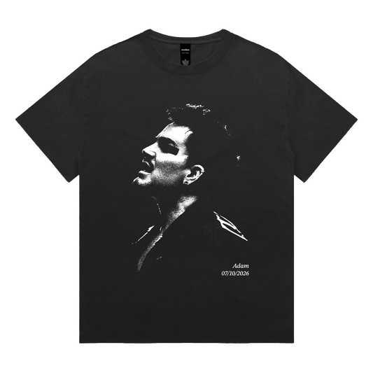 Into U, Into Me Portrait T-Shirt (Faded Black)