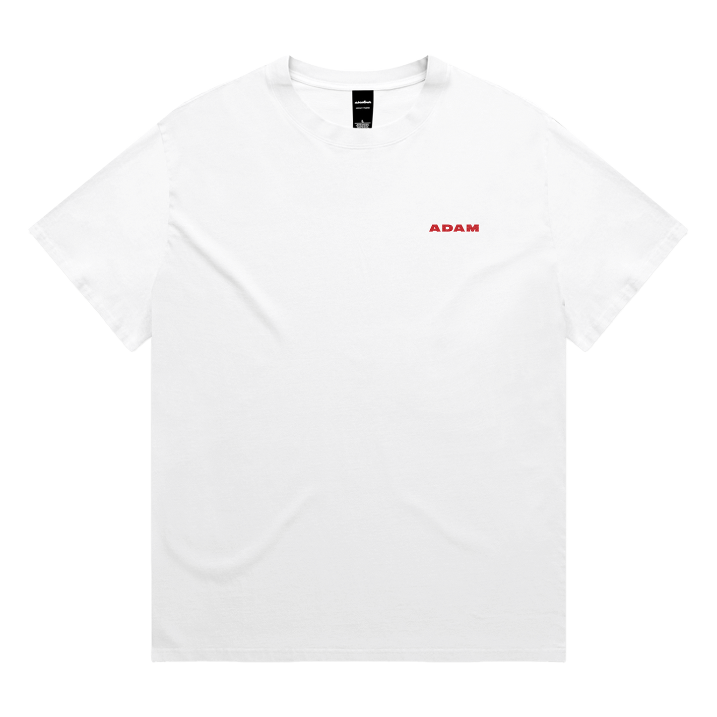 ADAM Logo T-Shirt (Faded White)